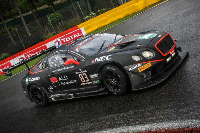 24U Spa Max van Splunteren Bentley Continental GT3